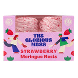 The Glorious Mess Strawberry Meringue Nests 4 x 30g