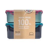 LocknLock Eco 1L & 1.4L Set Food Storage Containers