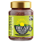 Clipper organic decaffeinated instant coffee 100g - British product