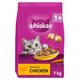 Whiskas 1+ Adult Dry Cat Food with Chicken 7kg