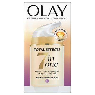 Olay Total Effects Anti-Ageing 7-in-1 Night Firming Moisturiser Night Cream 50ml