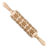 Tala Snowflakes Revolving Rolling Pin