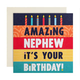 M&S Nephew Cake Birthday Card 15cm x 15cm