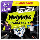 Pampers Ninjamas Pyjama Pants Boys 8-12 Years Night Time Nappies