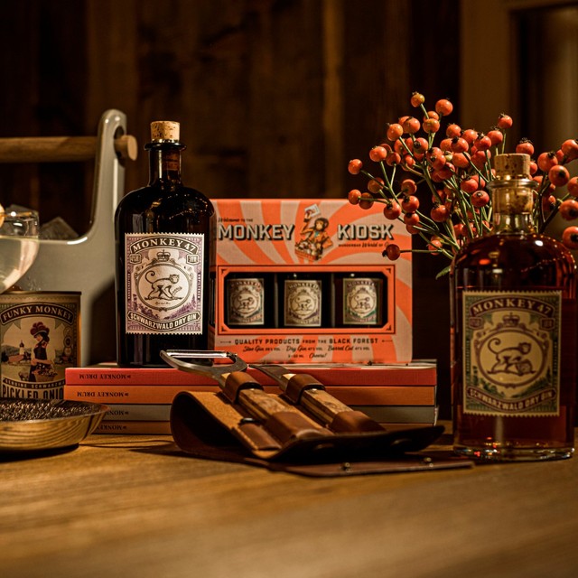 Monkey 47 gin gift set 3x15cl, imported from the UK