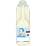 Ocado organic British whole milk 2 pints, imported from the UK
