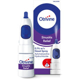 Otrivine Sinusitis Relief Decongestant Nasal Spray 0.1% 10ml