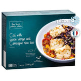 Picard Cod with Camargue Rice & Sauce Vierge Frozen Meal 350g