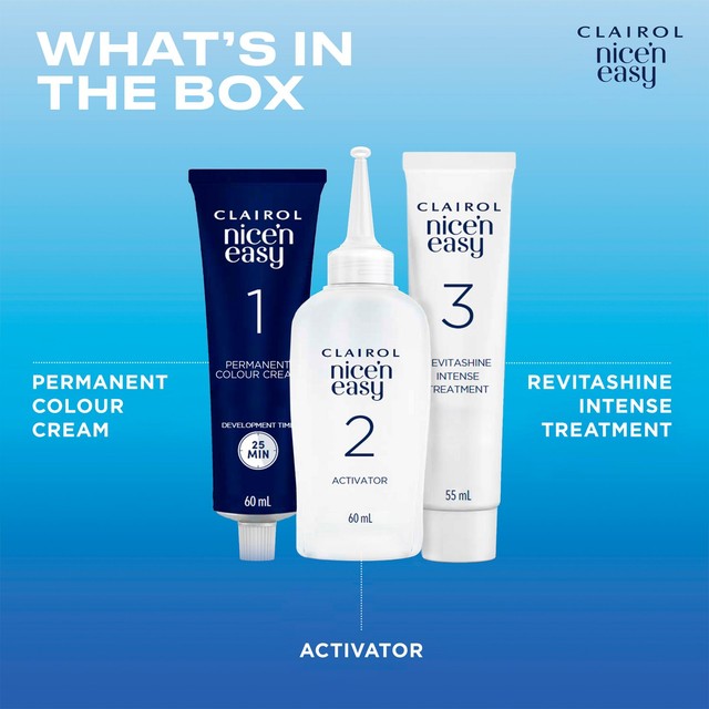Nice N' Easy light golden blonde hair dye 9G, imported from the UK