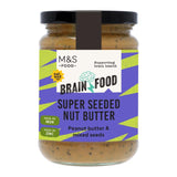M&S Brain Food Super Seeded Crunchy Peanut Butter 340g
