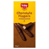 Schar gluten free chocolate fingers 150g (British brand)