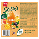 Wall's Solero Exotic ice cream sticks 3 x 90ml (British brand)
