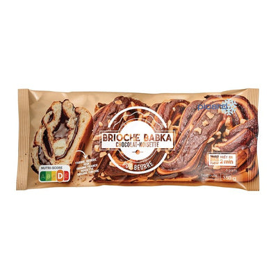 Picard Chocolate and Hazelnut Babka Brioche 350g