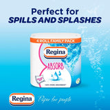 Regina Absorb kitchen roll 300 supersized sheets, imported from the UK