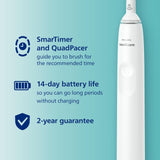 Philips Sonicare Series 3100 white electric toothbrush, imported from the UK
