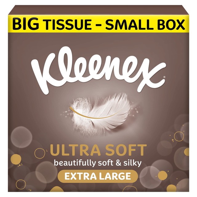 Kleenex Ultra Soft Tissues Compact Box 40 Sheets, UK version
