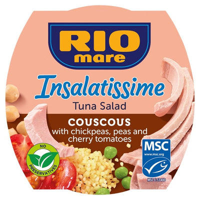 Rio Mare MSC Tuna & Cous Cous Salad Ready Meal 160g