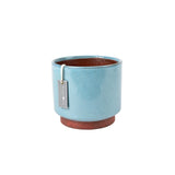 Burgon & Ball Malibu Blue Extra Large indoor plant pot - British product