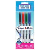 Paper Mate Jiffy Gel Pouch Assorted Gel Pens 4-Pack