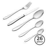 Viners Tabac 18/0 26-piece cutlery set (British brand)