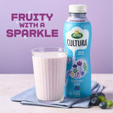 Arla Cultura Blueberry cultured milk drink 500ml - British product