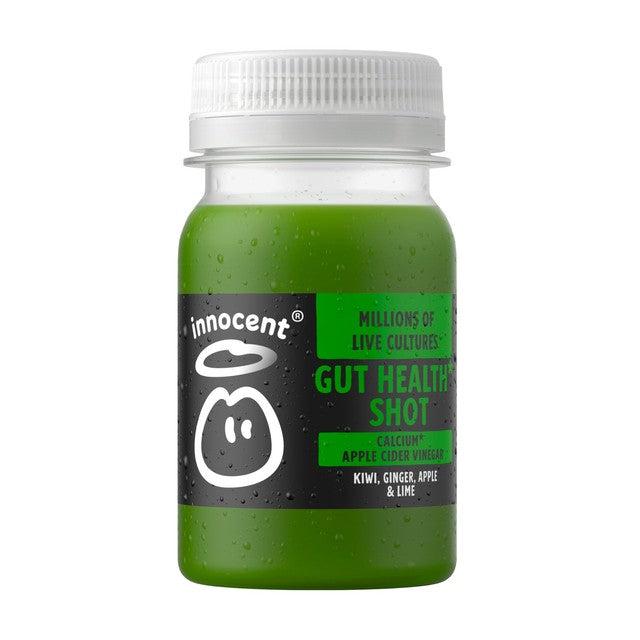 Innocent gut health kiwi ginger apple & lime shot 80ml, UK version
