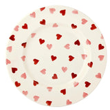 Emma Bridgewater Pink Hearts 10 1/2 inch plate - British product