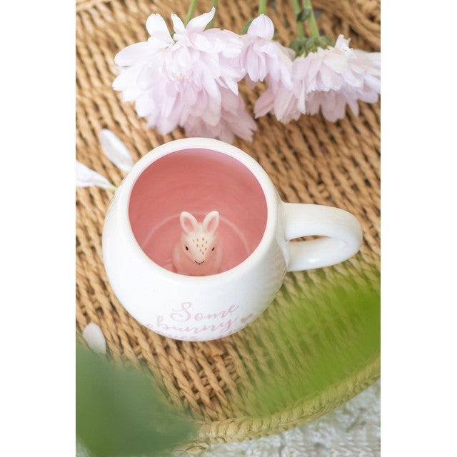 Something Different Some Bunny Loves You peekaboo mug 500ml (British brand)
