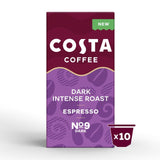 Costa Coffee Intense Roast Espresso Coffee Pods 10 Pack