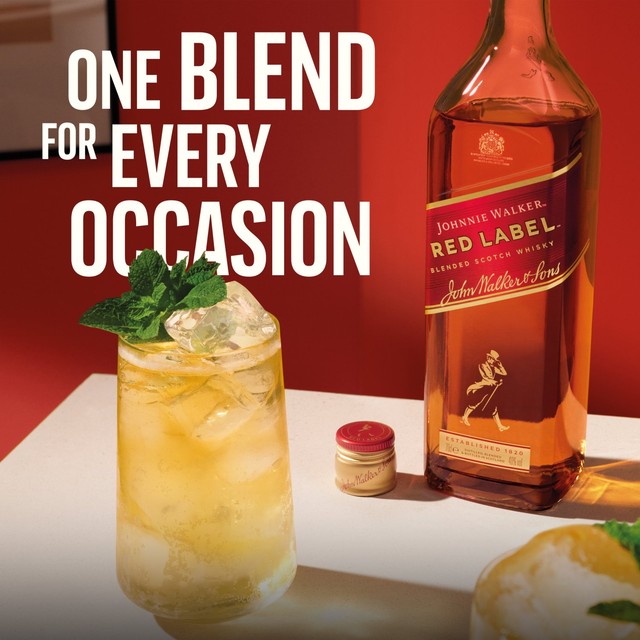 Johnnie Walker Red Label blended Scotch whisky 70cl, UK version