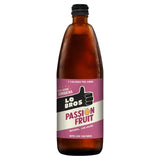 Lo Bros Low Sugar Passion Fruit Kombucha Drink 750ml