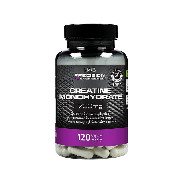 Precision Engineered creatine monohydrate 700mg capsules 120 pack, UK version