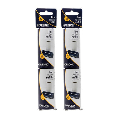 Korbond Lint Roller Refills Twin Pack 84 Sheets