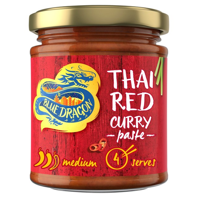 Blue Dragon Thai red curry paste 170g - British product