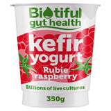 Biotiful kefir yogurt rubie raspberry 350g - British product
