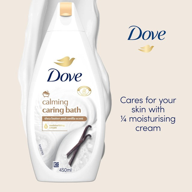 Dove Bath Cream Shea Butter Warm Vanilla 450ml - British product