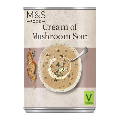 M&S Cream of Mushroom Soup Canned 400g