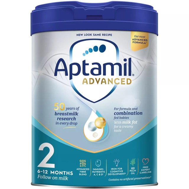 Aptamil Advanced 2 Follow On Milk powder 800g - British product