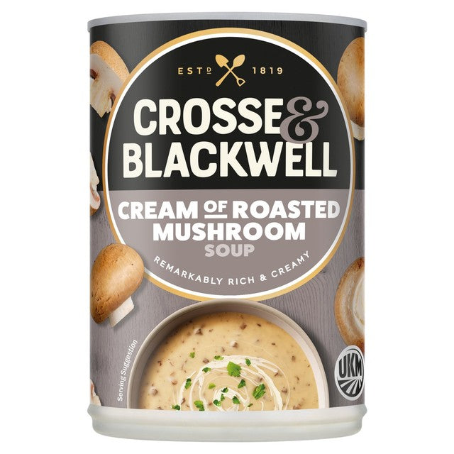 Crosse & Blackwell cream of roasted mushroom soup 400g - British product