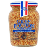 Grey Poupon Wholegrain Mustard with White Wine 210g