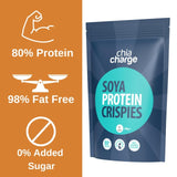 The Chia Charge soya protein crispies 250g - British product