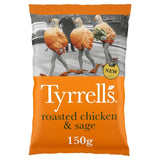 Tyrrell's Roasted Chicken & Sage Sharing Potato Crisps 150g
