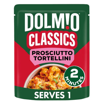 Dolmio Classics Prosciutto Tortellini Microwave Ready Meal 250g