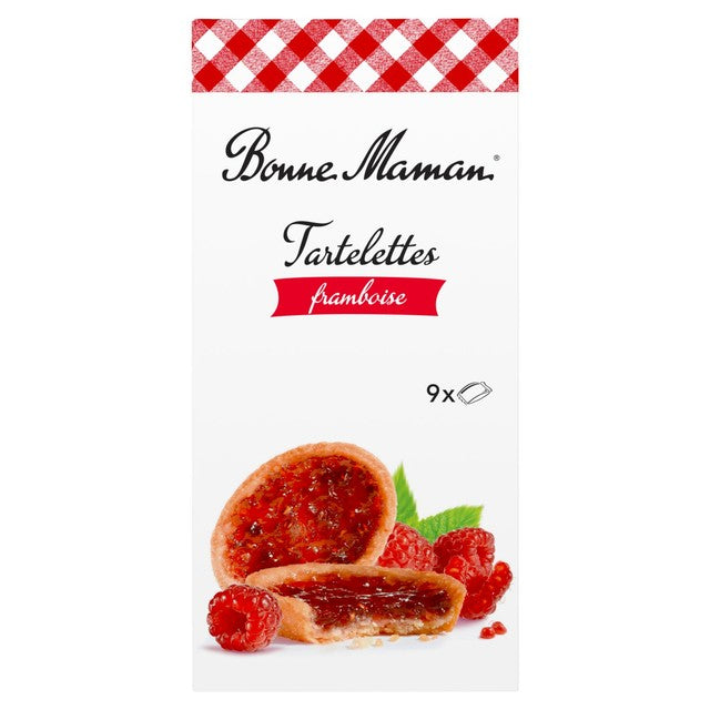 Bonne Maman raspberry tartlet 135g - British product