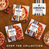 Crosta & Mollica Rustica Sourdough Pizza with Pancetta & Mushrooms 442g - British product