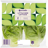 Ocado Little Gem lettuce 2 per pack, imported from the UK