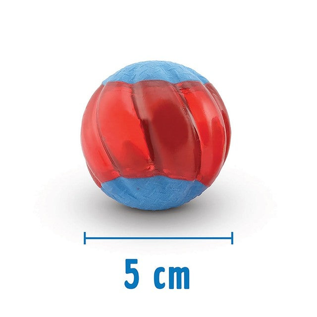 Zeus Duo Ball with squeaker 5cm (British brand)
