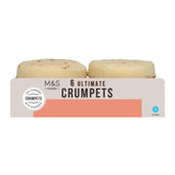 M&S Ultimate Crumpets Sourdough British Crumpets 6 Pack