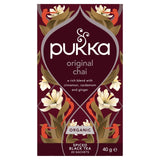 Pukka Organic Original Chai Tea 20 Home Compostable Herbal Tea Bags