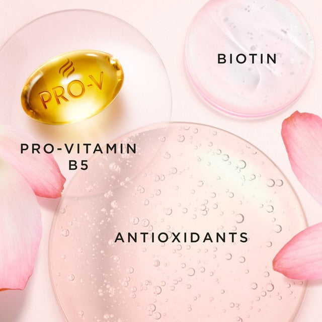 Pantene Volumizing Conditioner Biotin Rose Water 275ml imported from the UK